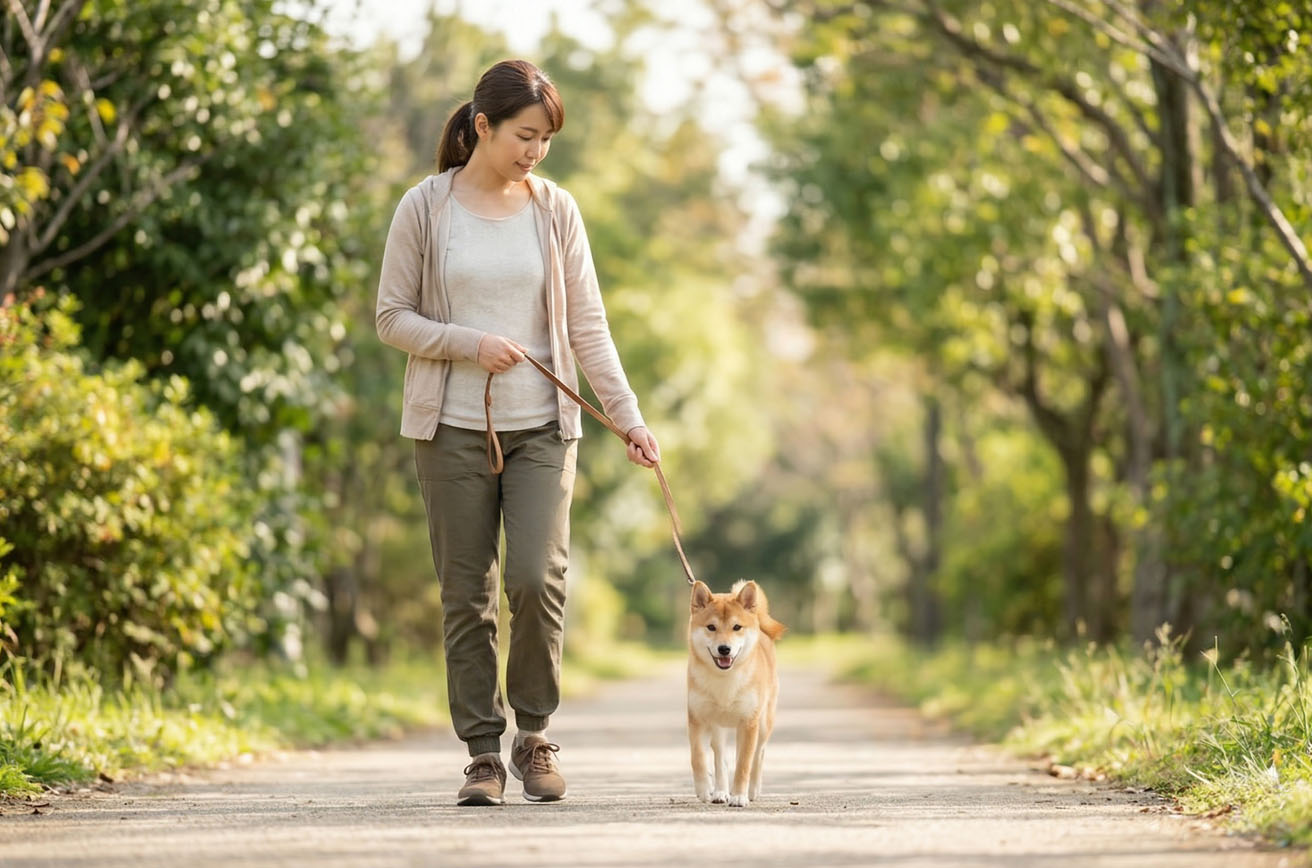 散歩は「1人1頭」が理想