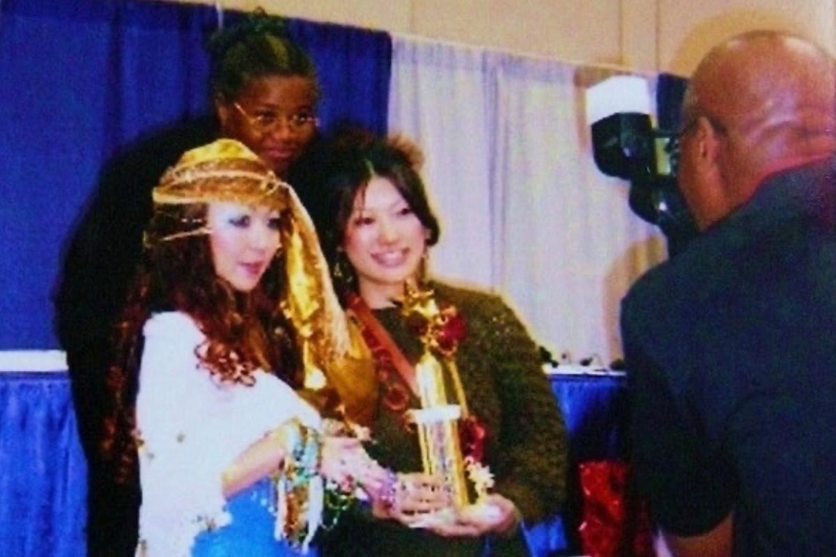 2006年アメリカ大会でプロ部門で受賞した時の写真