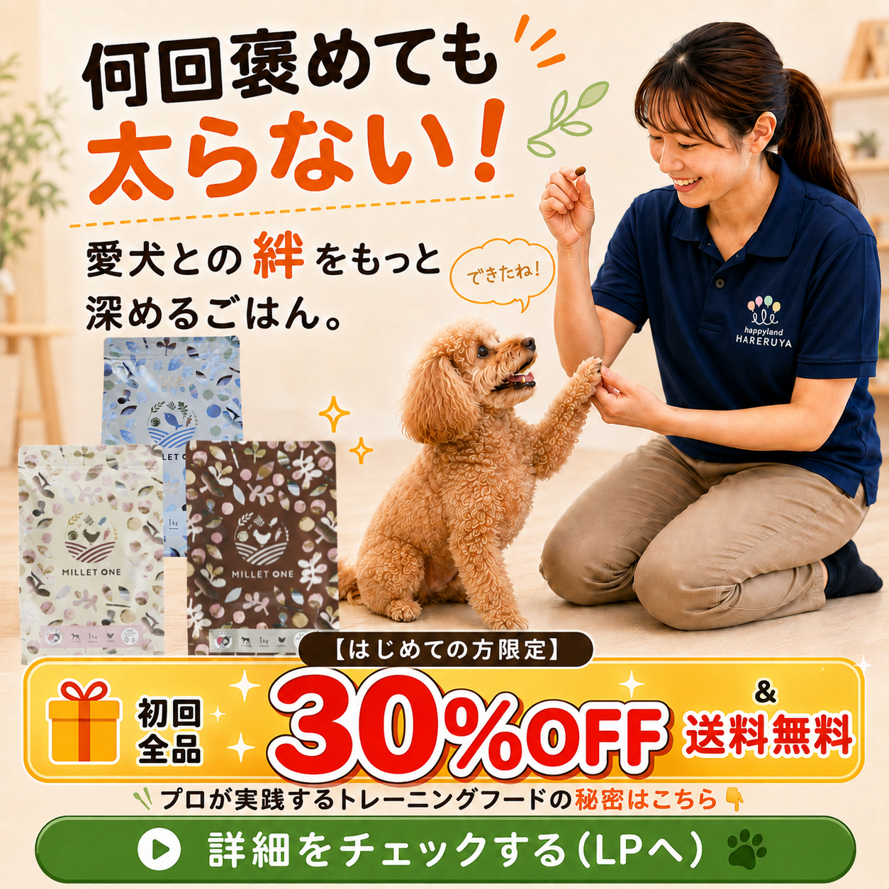 ミレワン30%OFF